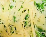 数の子&水菜のペペロンチーノソースパスタ作り方3写真