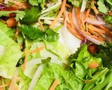 鶏肉炒め＆甘口コーンクリームソースサラダ作り方1写真