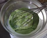 抹茶 折込みシート （パン用）作り方1写真