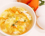 簡単美味☆コーンと野菜と卵の中華スープ☆作り方3写真