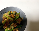 小松菜と卵の豚肉炒め (糖質オフ)作り方10写真