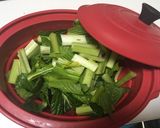 小松菜と卵の豚肉炒め (糖質オフ)作り方3写真