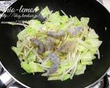 塩レモン焼きそば。作り方4写真