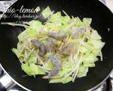 塩レモン焼きそば。作り方4写真