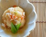 里芋まんじゅうの海老あんかけ作り方7写真