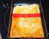 納豆のたれでだし巻き風卵焼き作り方2写真