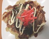 【甘えび醤油】海鮮お好み焼き作り方6写真