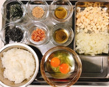 一人暮らしのたけのこの和風出汁チャーハン作り方1写真