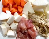 とっても簡単！創味のつゆでお雑煮★作り方1写真