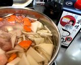 とっても簡単！創味のつゆでお雑煮★作り方2写真