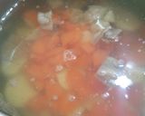 カレー雑煮♪作り方4写真