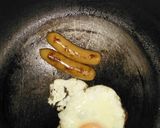 毎朝、飽きない目玉焼きボリュームトースト作り方3写真