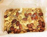 ナッツいっぱいのホワイト生チョコ作り方4写真