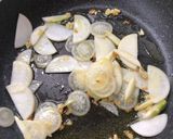 春の七草ペペロンチーノ作り方4写真