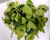 きのことほうれん草のオリーブオイル炒め作り方1写真