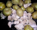 新じゃがと豚バラの甘辛バター作り方4写真