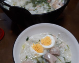 ほっこり優しいかぶと鶏のおかゆ作り方9写真