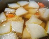 手羽先と大根の簡単スープ作り方6写真