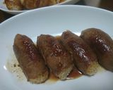 肉巻きおにぎり作り方4写真