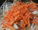 れんこんのだし醤油&酢炒め。作り方4写真