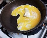 クリームチーズ入り卵焼き作り方3写真