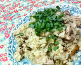 ✿皐月に❀椎茸と鶏肉の✿さわやか新茶飯作り方6写真