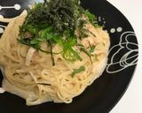 たらことイカのとろとろ極パスタ作り方4写真