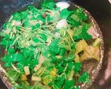 七草と梅の混ぜご飯作り方2写真