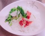 七草と梅の混ぜご飯作り方5写真
