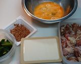 変わり種✨ヘルシーな親子丼の具作り方1写真