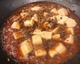本格調味料で！中国式麻婆豆腐作り方8写真