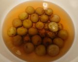 梅酒ケーキ（梅酒クリスマスプディング）作り方1写真