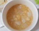 白カブと油揚げの味噌汁作り方34写真