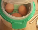 ♪冷蔵庫から出してすぐの卵で作る温泉卵♪作り方3写真
