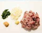 漁師町の✽鯵のなめろう作り方2写真