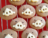 いのししクッキー♪お正月に作りました♪作り方14写真