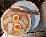 豚肉浸け込み汁みそラーメン作り方5写真
