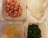 ウインナーと大根葉のケークサレ作り方1写真