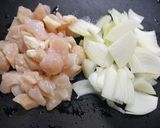 簡単！チキン生姜焼き☆ゆず胡椒風味作り方1写真