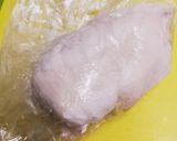 ★常備★しっとりゆで鶏胸肉作り方9写真