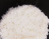 ★鶏胸肉deごま油香る中華風の七草粥★作り方1写真