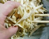 米粉でサックリ♡大豆&ごぼうのかき揚げ作り方5写真