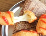 食べて楽しい！のび～るミニチーズハットク作り方6写真