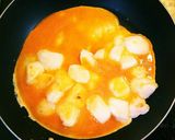 簡単♪余ったお餅で♪バター卵らん餅☆作り方3写真