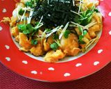 簡単♪余ったお餅で♪バター卵らん餅☆作り方5写真