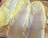 ウインナーとちくわのロール白菜作り方1写真