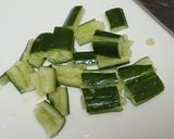 キュウリと昆布茶の簡単浅漬け。作り方3写真