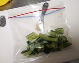 キュウリと昆布茶の簡単浅漬け。作り方4写真