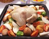 丸鶏のロースト作り方7写真
