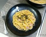 まるでTKG♪釜玉カルボナーラ和風パスタ作り方9写真